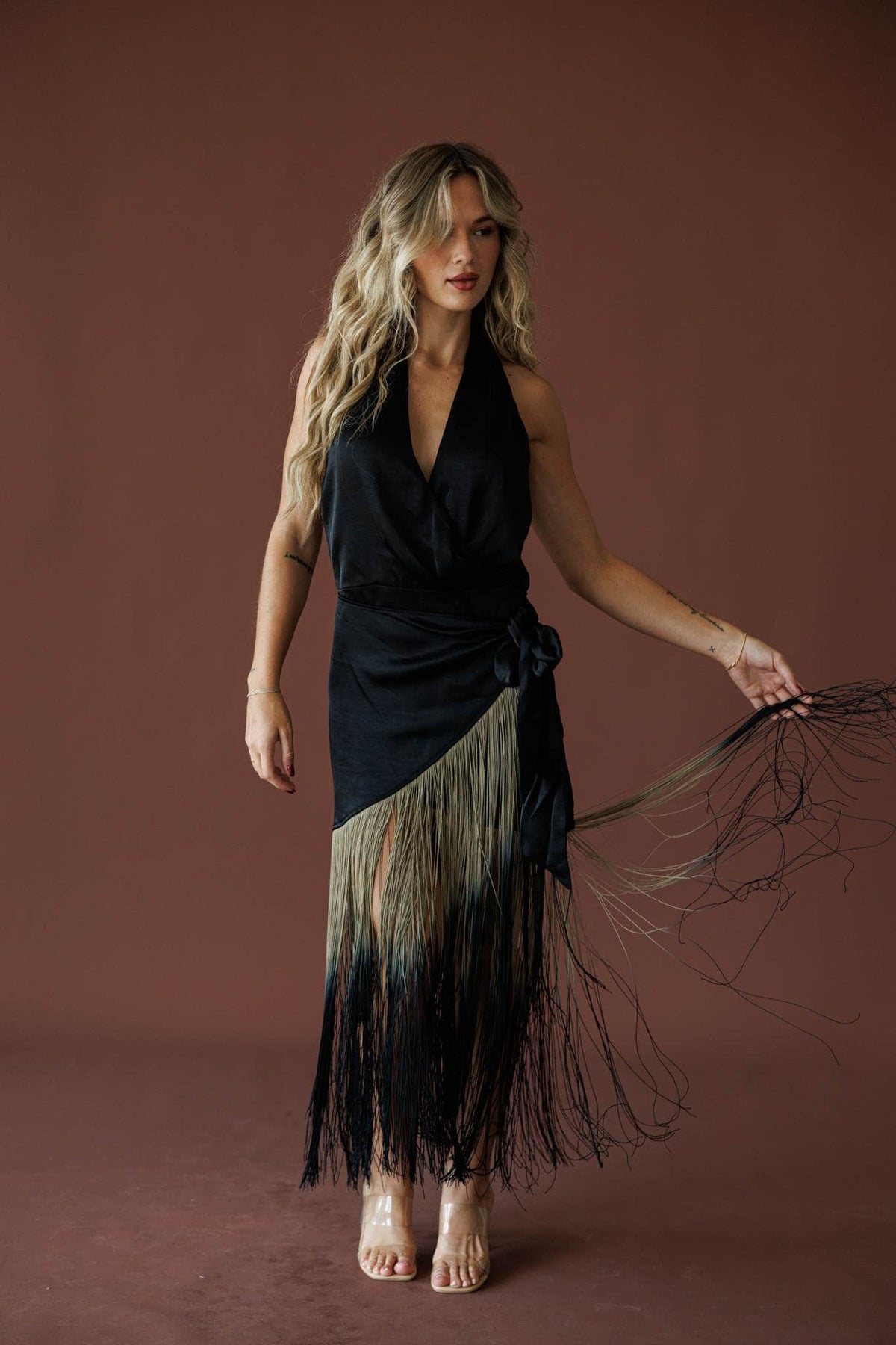 Palomino Fringe Dress