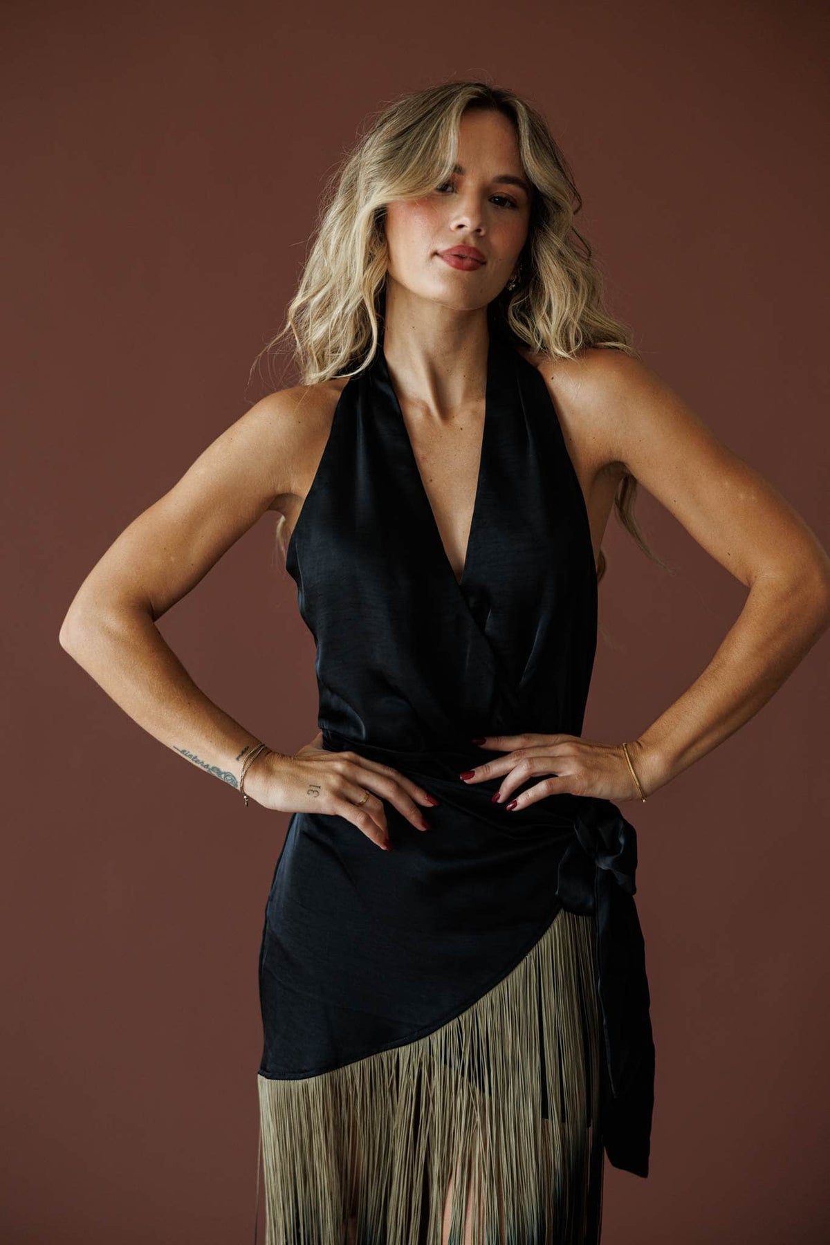 Palomino Fringe Dress