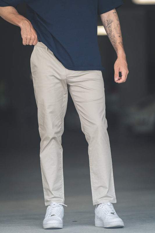 Lightweight Stretch Chino Sand