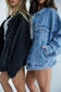 Denim Oversized Claudia Jacket