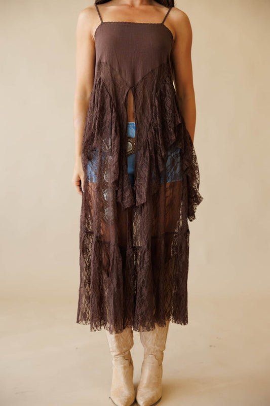 Drifting Away Lace Top