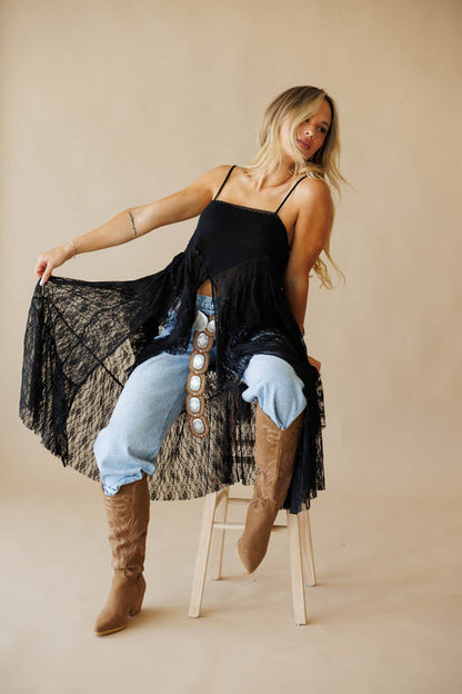 Drifting Away Lace Top