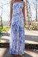 Hydrangea House Maxi Dress
