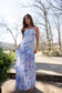 Hydrangea House Maxi Dress