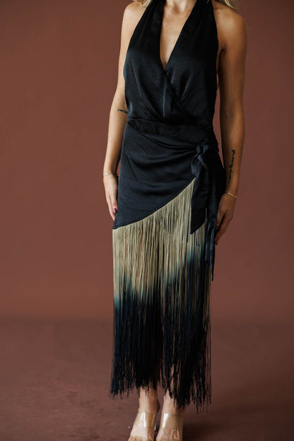Palomino Fringe Dress